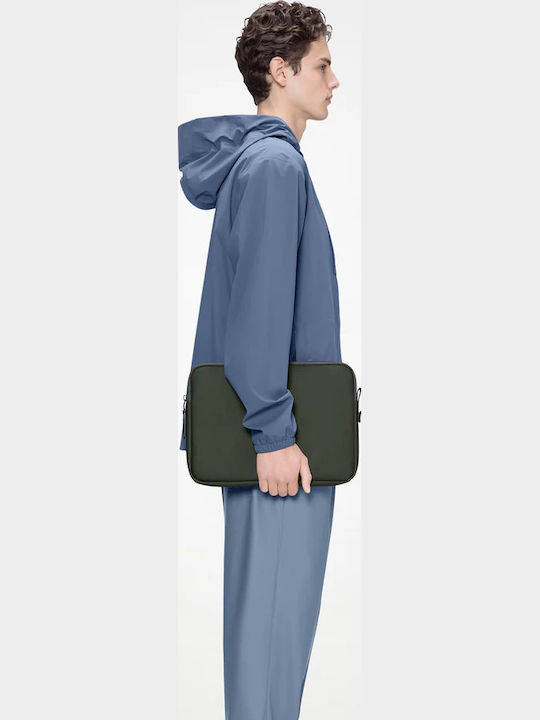 Rains Trail Laptop Case in Green Colour Rains Trail Laptop Case in Green Colour