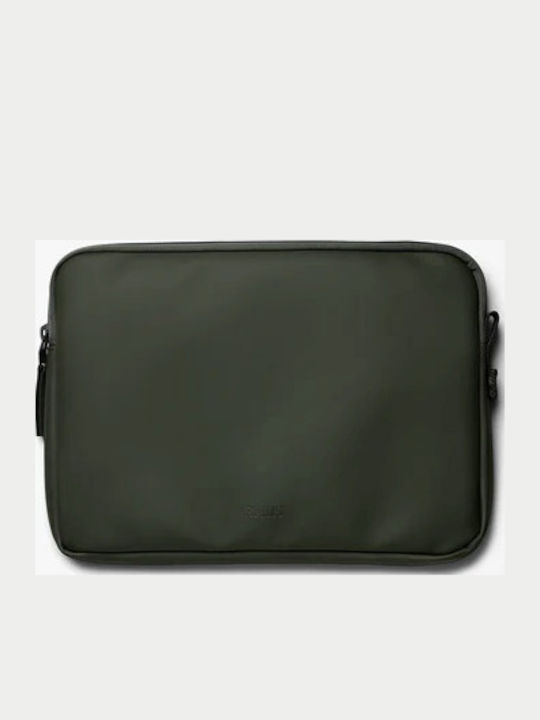 Rains Trail Laptop Case in Green Colour