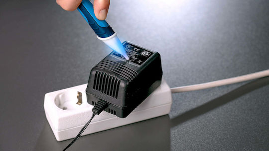 Magnetic Field Tester Sensor + Led Flashlight Pancontrol