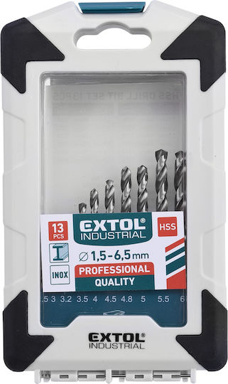 Extol Set 13 Bohrmaschinen Für Metall