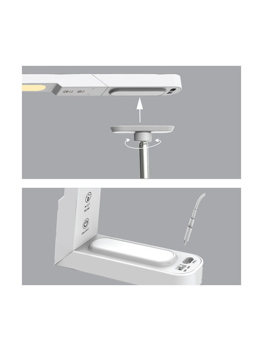 Aca LED Office Lighting in Black Colour