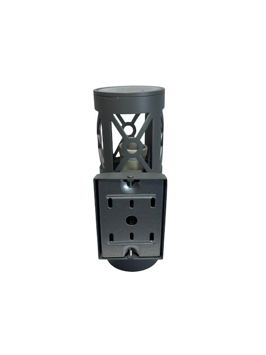 Epiplo-Fos Wall-Mounted Outdoor Light E27 Double Beam 10x10x26cm