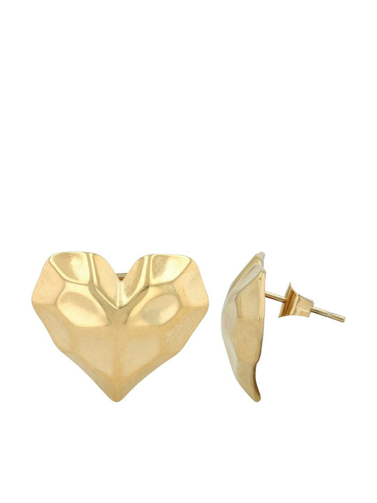 Akzent Stud Earrings Made of Gold Plated Steel