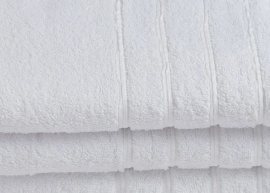 Galanos Bath Towel 70x140cm White Weight 600gsm