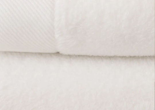 Galanos Premium Bath Towel 80x150cm White Weight 700gsm