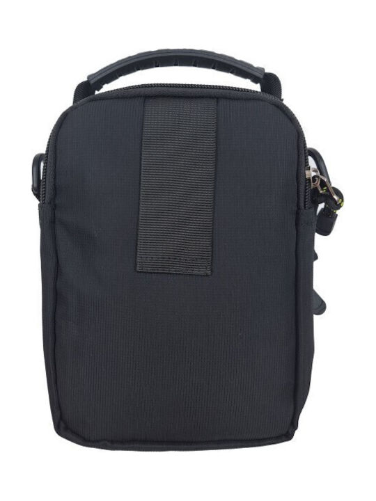 Geantă de Umăr / Tip Crossbody Neagră pentru Bărbați