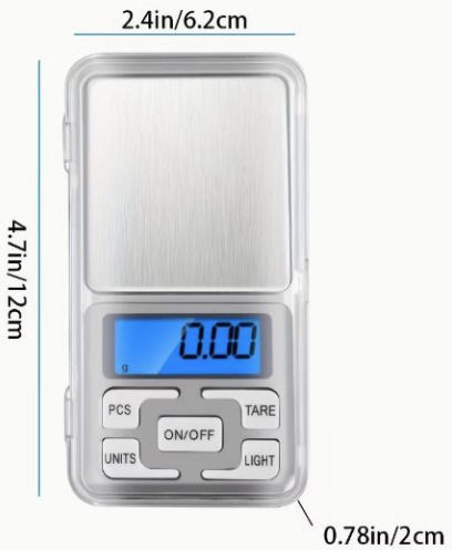 Professional Precision Scale with Accuracy 500gr