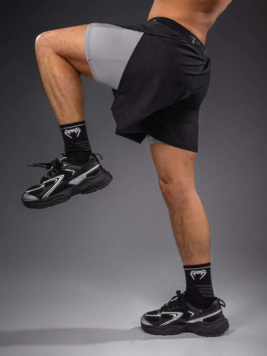 Sport Herren Shorts Schwarz/Grau