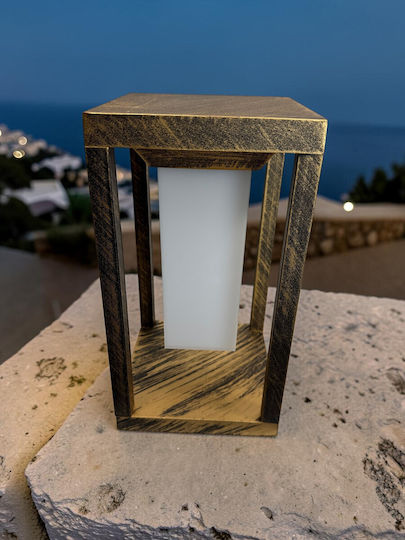 Epiplo-Fos Επιτοίχιο Εξωτερικό Φωτιστικό E27 15x15x30εκ.