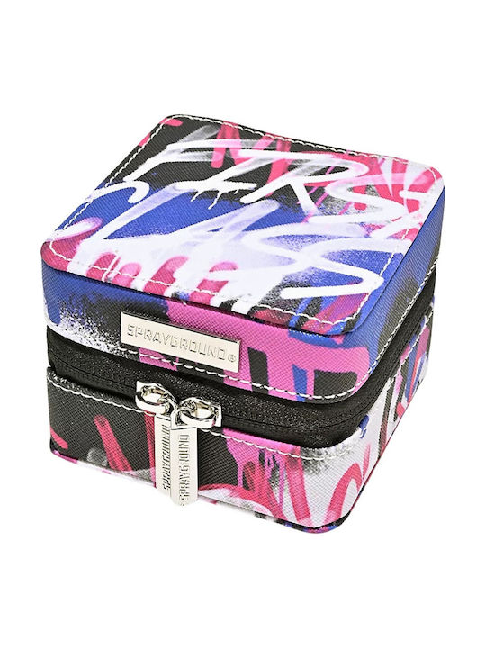 Sprayground Ανδρικό Ρολόι Μπαταρίας με Λευκό Καουτσούκ Λουράκι