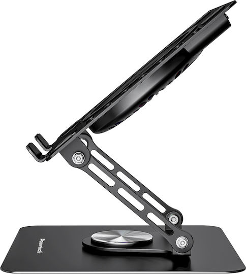 Powertech Laptop Stand for Laptop up to 17" with 1 Fan and Lighting PT-1630