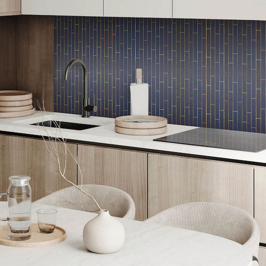 Vinyl Tiles Pattern Easy Wall Renovation Wall Texture Bricks 6x60x30 cm