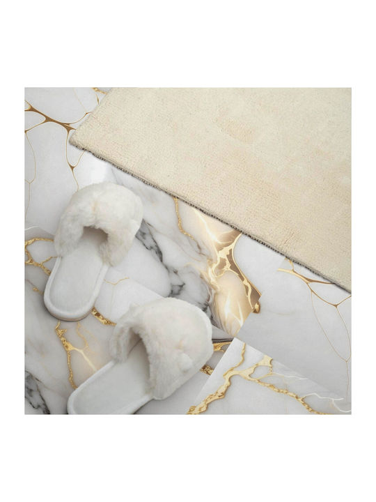 Autocolant De Podea Din Vinil Imprimat Cu Model Elegant Marmură 6x60x30 Bucăți