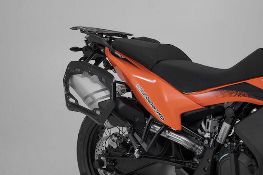 Sw-motech Gepäckträger Set Für KTM 890 Abenteuer R Schwarz