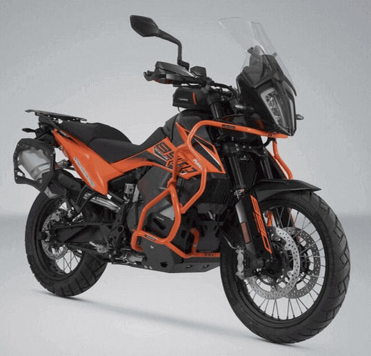 Sw-motech Gepäckträger Set Für KTM 890 Abenteuer R Schwarz