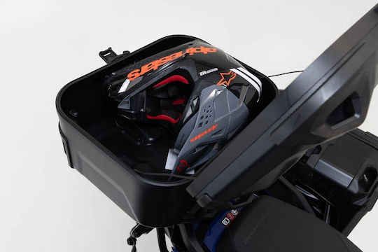 Set Case Mounts Topcase Sw-motech Dusc L Cfmoto 450mt Black
