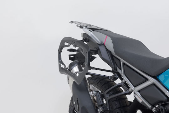 Set of Case Mounts Sw-motech Dusc Cfmoto 450mt Black