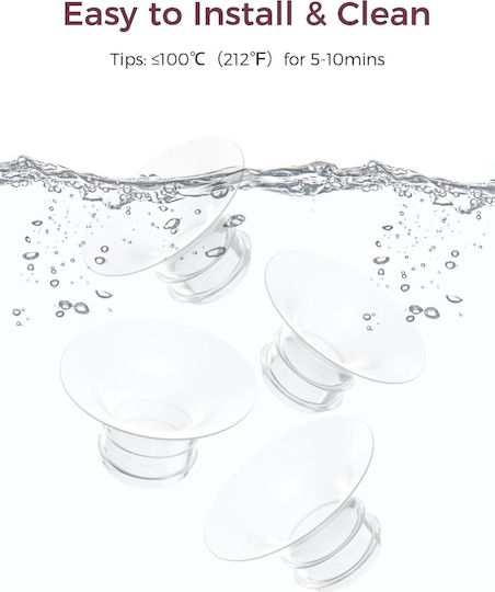 Set 4 Flanșe 15 Mm Momcozy S9 Pro S12 Pro Pompe de sân