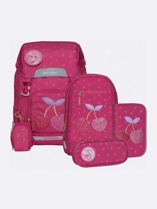 Beckmann Set Școlar Burgundy 22 Litri