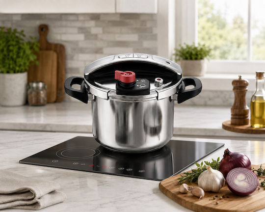 Speed Cooker Set Deluxe Solingen Easy Open 3 Pcs 9 L 5 L Steam Basket Dst-02