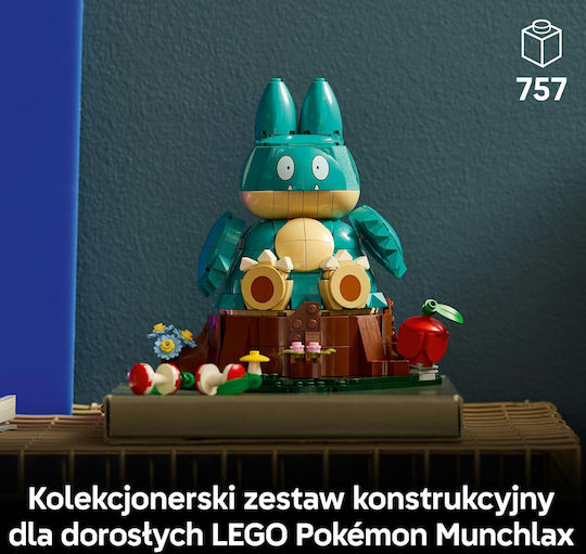 LEGO Pokemon Munchlax за 18+ Години 757 Броя
