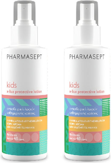 Pharmasept Antiflohmittel Set für Prävention Gegen Läuse 100ml 2Stücke