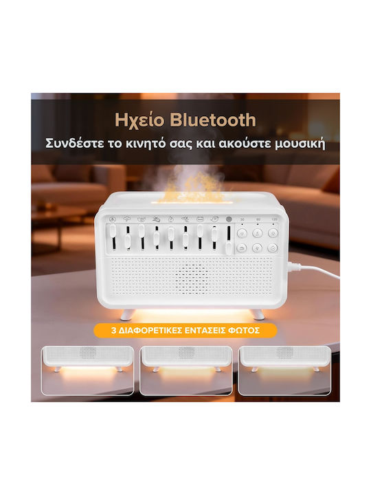 Led Aromatherapy Diffuser with Timer White 150ml ABIS-MY20