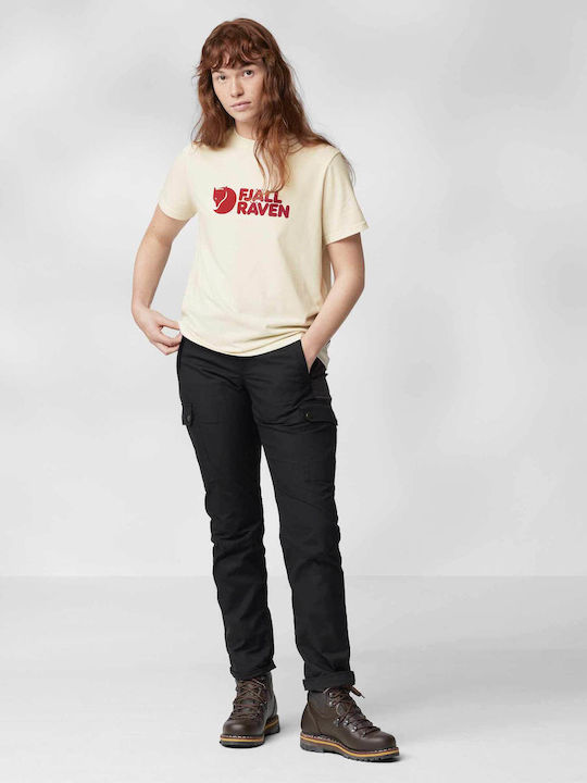 Logo Damen T-Shirt Blau