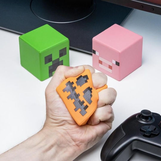 Paladone Squishy Minecraft Αφρώδες Πολύχρωμο (Διάφορα Σχέδια)