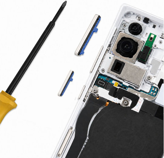 Clappio Power Lautstärkeregler Samsung Galaxy Note 20 / Note 20 Ultra Weiße