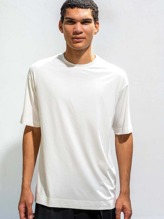Short Sleeve Blouse Off White