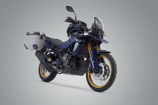 Sw-motech Trax Adv Suzuki V-strom 800/de Hard Case Base Kit Silver