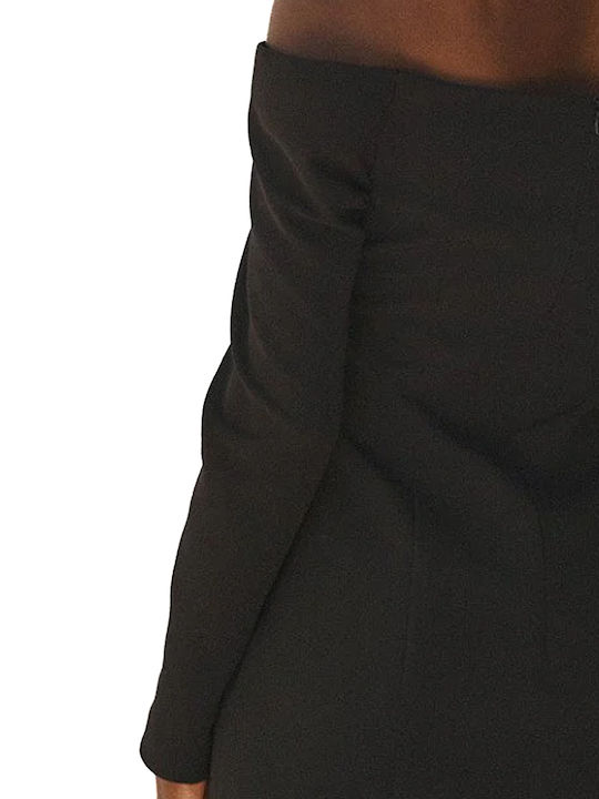 Summer Mini Evening Dress Black