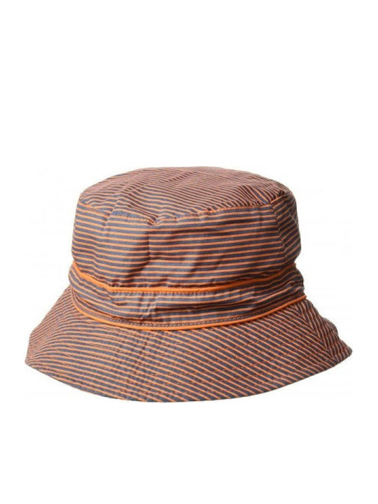 Banz Palarie Copii Bucket Tesatura Cu Protectie Solara Portocalie Banz Palarie Copii Bucket Tesatura Cu Protectie Solara Portocalie