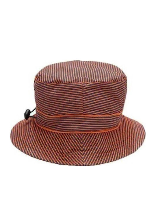 Banz Παιδικό Καπέλο Bucket Υφασμάτινο Αντηλιακό Πορτοκαλί