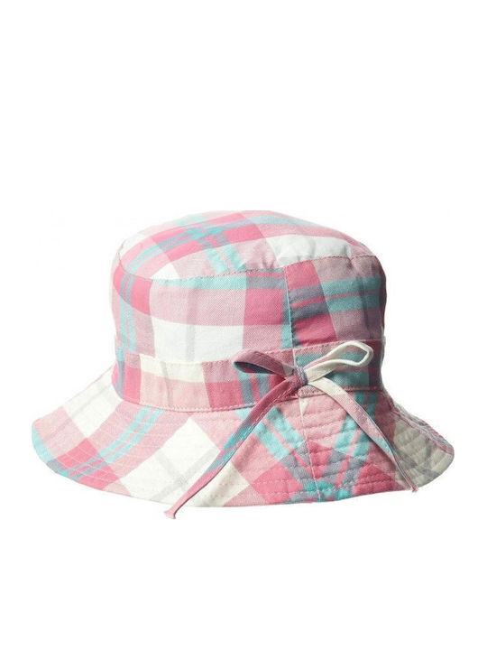 Banz Palarie Copii Bucket Tesatura Cu Protectie Solara Roz