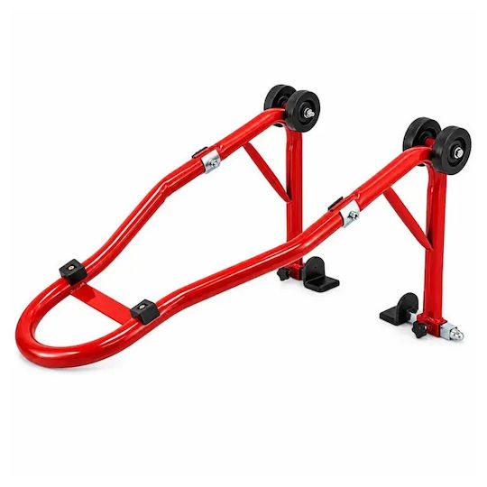 Suport universal față spate pentru motocicletă Zola suportă 450 kg reglabil 355 mm ridicare oțel