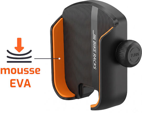 Linq Handyhalterung Rückspiegel Scooter Motorrad 360° Schutzpads Schwarze