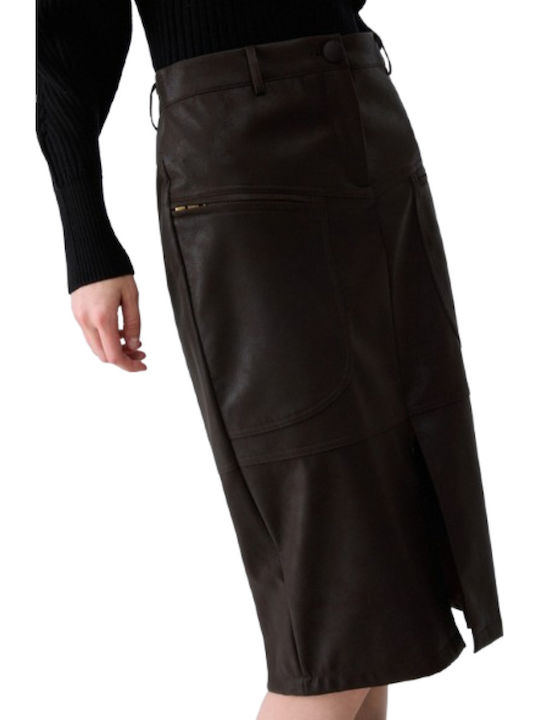 Pencil Φούστα Brown