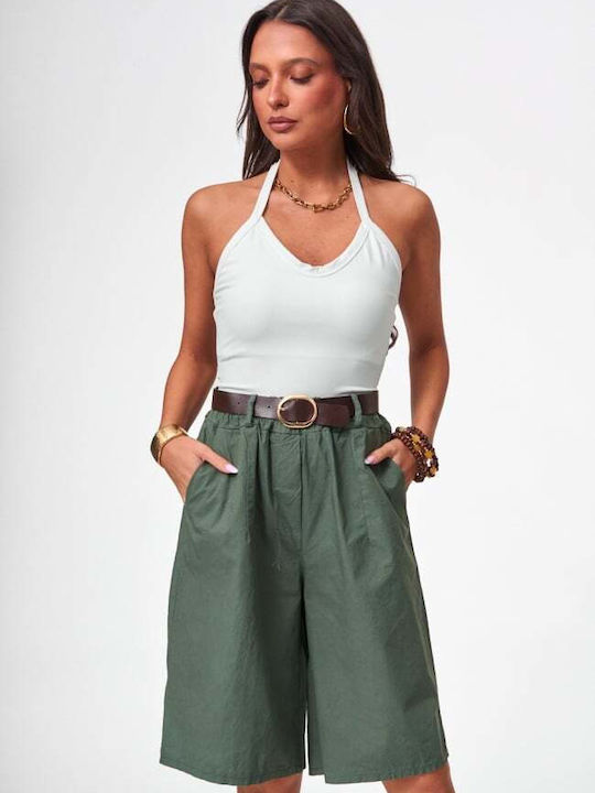 Damen Bermudas Khaki
