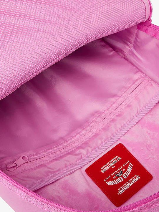 Sprayground Pink Ghost Drip Ученическа раница Розова