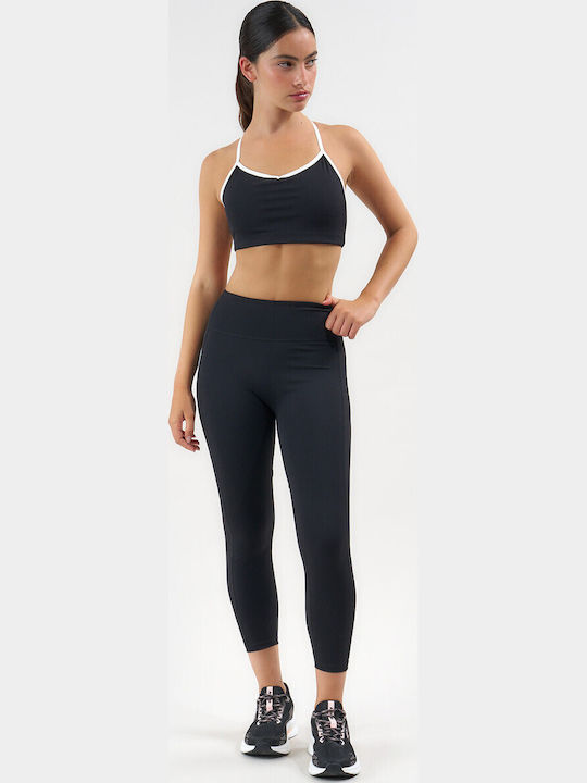 Training Women's Capri Leggings High Waist Black