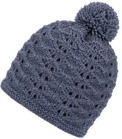 Beanie Damen Strickmütze in Blau