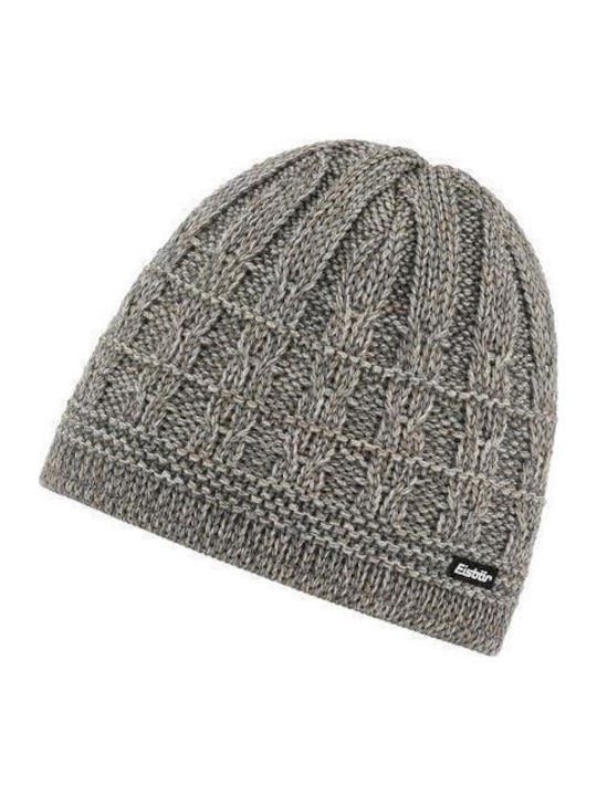Beanie Unisex Knitted Beanie in Grey Colour