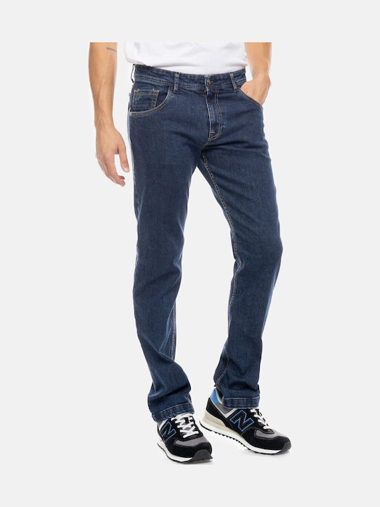 Cover Herren Jeanshose mit Schlank Anwendung Marineblau