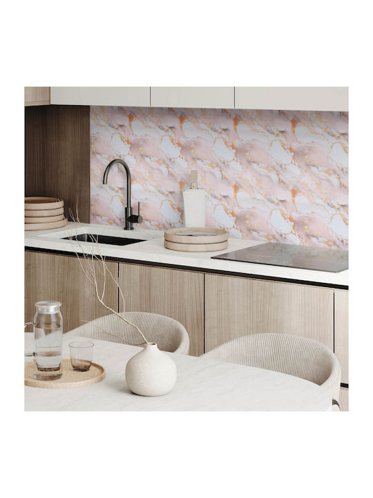 Τυπωμένα Wandsticker Kacheln Vinyl Muster Marmor Dekorative Elemente 6x60x30 cm