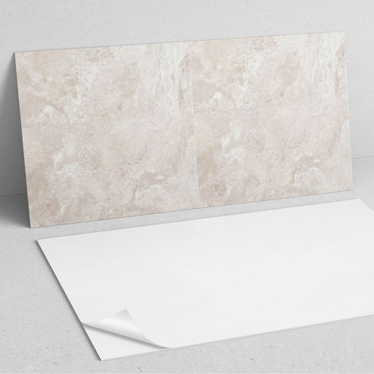 PVC Tile Pack Living Room Self Adhesive Design Natural Stone 6x60x30 Pcs