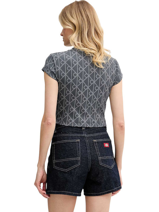 Calvin Klein Blouse Gray