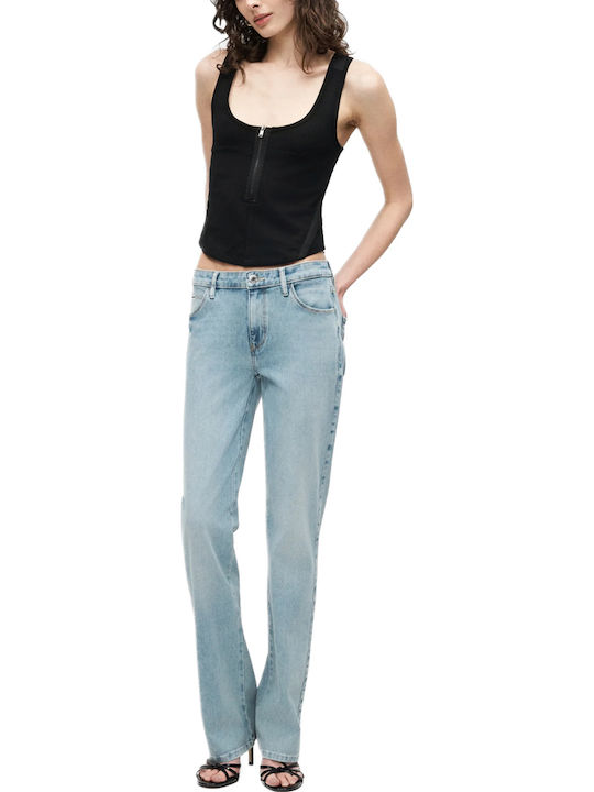 Damen Bluse Ärmellos Schwarze