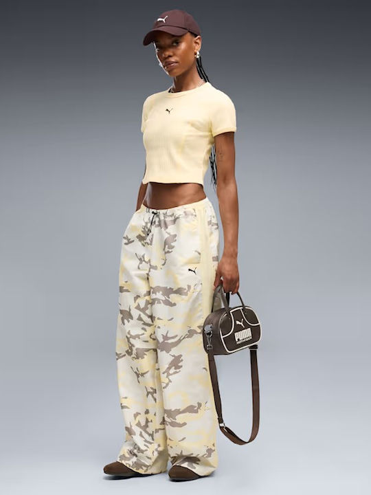 Glam Sweatpants Buttercream/aop